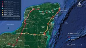 Map tren maya Government of Mexico