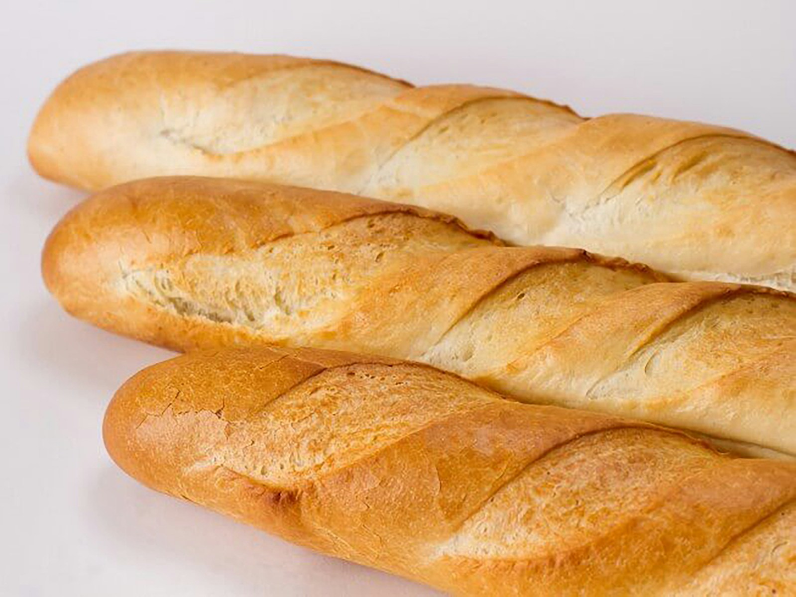 Bread on white ceramic plate