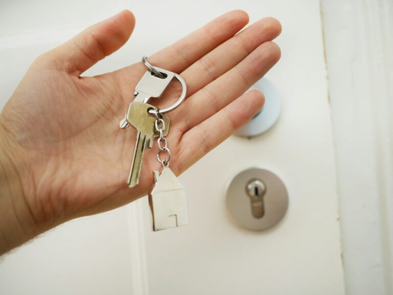 Real keys on hand