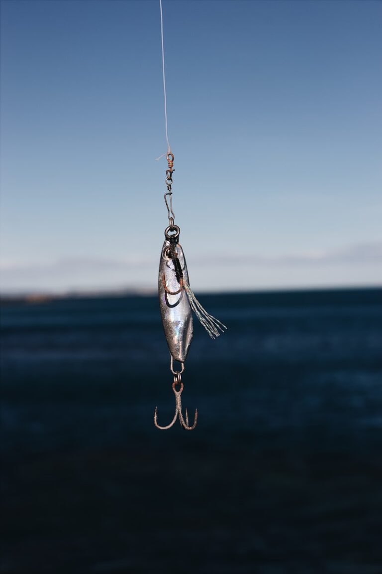 Gray fish lure